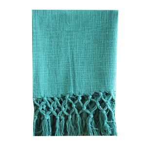 Premium Collection 100% cotton throw for sofa use 100% OEM cotton throw for hot sale. - Product Image 4