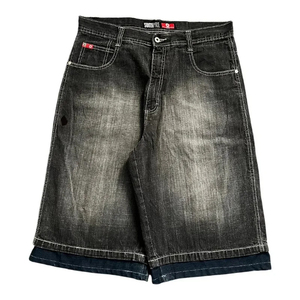 Pantalones cortos vaqueros de verano OEM para hombre, pantalones vaqueros de estilo callejero, ropa de hombre de alta calidad, pantalones cortos Vaqueros - Product Image 2