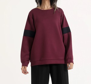 เสื้อสเวตเตอร์กันเหงื่อทรงหลวมมีฮู้ดสำหรับผู้หญิงเสื้อกันหนาวแขนยาวคอกลมสีทึบออกกำลังกายชุดวิ่งจ๊อกกิ้งใส่ทุกวันสำหรับฤดูหนาว - Product Image 4