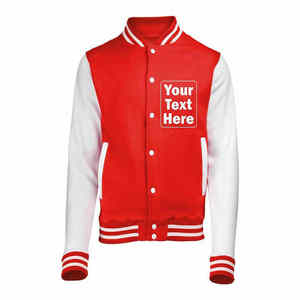 Chaqueta de equipo de diseño personalizado OEM para hombre Chaqueta Premium Chaqueta de béisbol con letras para hombre - Product Image 2