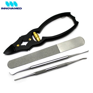 Set de 4 pièces pour enlever les ongles des orteils Coupe-ongles des doigts Outils pour les ongles épais Coupe-ongles Instruments de podologie - Product Image 2