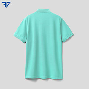 ชุดเสื้อกอล์ฟผ้าฝ้ายสำหรับ100% เสื้อแขนสั้นคุณภาพสูงระบายอากาศได้ดีจากโรงงานราคาถูกออกแบบโลโก้ได้ตามต้องการ - Product Image 3