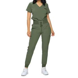 Uniformes Médicos Más Vendidos, Conjuntos de Uniformes para Enfermeras con Bolsillos, Uniformes Médicos, Conjuntos de Uniformes de Verano - Product Image 1
