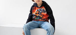 Fabricante de Ropa Infantil al por Mayor, Sudadera con Capucha de Forro Polar Sublimado Cálido para Invierno, para Niños Pequeños y Niños Grandes - Product Image 4