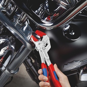 KNIPEX Pliers Wrench 250mm Chrome-Plated 52mm <b>Clamping</b> Width Multi-Component Handles - Product Image 6