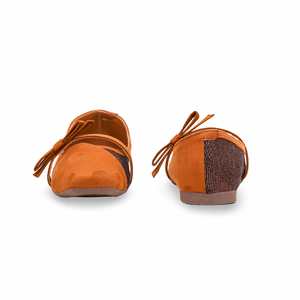 WN1118 Pompes moutarde Appartements confortables - Product Image 2