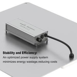 Luz de cultivo cuántico de alta eficiencia de espectro completo similar al Sol 180W Ppe2.7, espectro completo IP65 para una operación segura. - Product Image 3