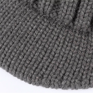 หมวกบีนนี่สีน้ำเงินสำหรับผู้ใหญ่มาใหม่พร้อมพิมพ์โลโก้ตามสั่ง - Product Image 5