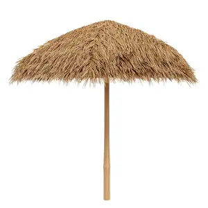 Goedkope Rieten Zeegras Paraplu Kokosnoot-Natuurlijke Kleur-Paraplu Vietnamese Producten Te Koop.