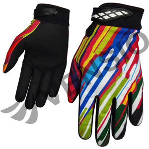 Gants de course de moto MX personnalisés de haute qualité gant de VTT de motocross en cuir imperméable pour les sports de plein air et le BMX - Product Image 4