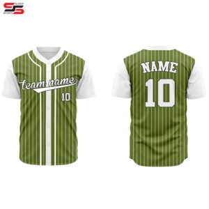 Diseño único Hombres Béisbol Jersey Ropa de softbol Moda Ropa deportiva Ropa Béisbol Jerseys 100% poliéster - Product Image 4