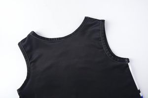 Uniformes de porristas para niñas con logotipo personalizado, disfraz sin mangas con falda corta, conjunto de técnicas impresas, UNIFORMES DE EQUIPO - Product Image 5