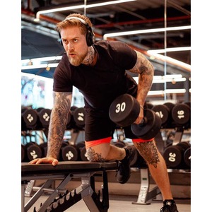 2025 Double couche Joggers Shorts hommes 2 en 1 course Shorts de bain Gym Fitness musculation séchage rapide entraînement Compression Shorts - Product Image 4