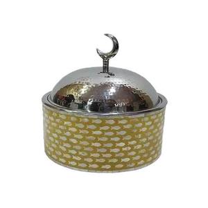 Juego de ollas para cacerolas con tapas, cocina redonda usada o plato, olla caliente de acero inoxidable de Metal personalizada con tapas, mesa impresa - Product Image 5