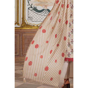 Traje de 3 Piezas para Mujer con Estampado Floral y Cuello Bordado CL-62163 - Product Image 2