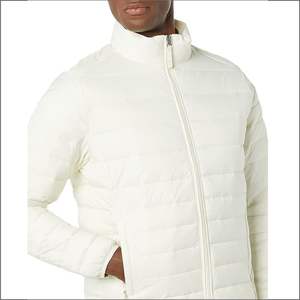 Blouson Bomber Matelassé Personnalisé pour Homme – Style Urbain, Col Montant, Hiver, à Capuche, Motif en Toile – Vente en Gros - Product Image 1