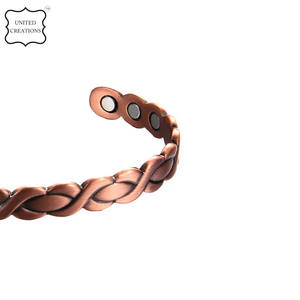 Wholesale Latest Design Best Quality Handmade 100% <b>Copper</b> <b>Bangle</b> Bracelet for Unisex Available at - Product Image 4