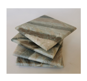 Sous-verres en marbre avec logo personnalisé Tampons et Mads Produit au design élégant à utiliser sous-verre pour restaurants les plus exigeants - Product Image 3