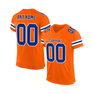 Trendy Plus Size American <b>Football</b> Jersey Breathable Polyester Mesh Rugby Uniform Tops Comfortable Wear - Product Image 1