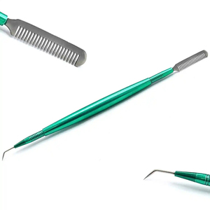 Aplicador de Laminación de Pestañas de Acero Inoxidable con Logotipo Personalizado, Herramienta Aislante de Pestañas, Tratamiento de Belleza Profesional, Vegano - Product Image 5