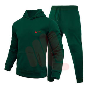 Nouveauté Sweats à capuche zippés Pantalons de jogging personnalisés Vêtements pour hommes Survêtement en coton Survêtement de sport pour hommes - Product Image 1