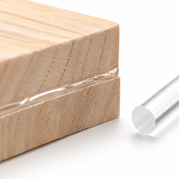 Bâtons de colle thermofusible PINIX 7-11mm transparents haute température, forte adhérence, pour le travail du bois et la chaussure, vente en gros au kilo, OEM