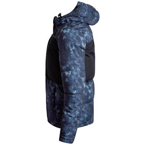 Vestes pour hommes Mode Hiver Extérieur Revêtement imperméable avec tissu en polyester Toile épaissie Coupe-vent Veste matelassée pour hommes - Product Image 5