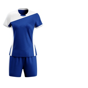 Ensemble de maillots de volley-ball personnalisés pour femmes, sublimés, respirants, uniformes sportifs d'équipe, séchage rapide, kit d'entraînement à manches courtes - Product Image 6