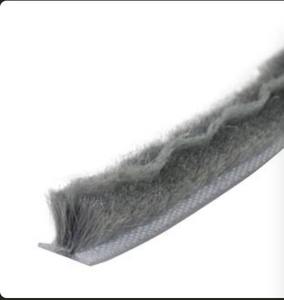 Cepillo de Lana Recta Estándar para Fabricación, Sin Silicona, para Burletes, 6.5MM X 6.0MM, 3 Piezas, para Puertas y Ventanas - Product Image 2