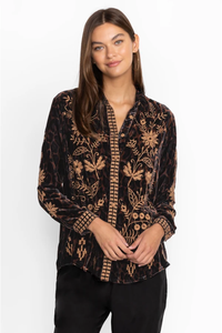 Vente en gros pulls en velours à col bénitier pour le travail en plein air pull-over femmes élégants hauts à manches longues chemise chemisiers - Product Image 3