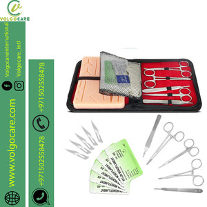 Kit de formation à la suture dentaire en acier inoxydable, pince, kit chirurgical, instrument médical, style unique, vente en gros - Product Image 2