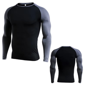 Rashguard <b>BJJ</b> Compression Wear UPF50 Sublimation Custom Design long Sleeve Rash Guards / Wholesale Customized Factory Made - Product Image 1