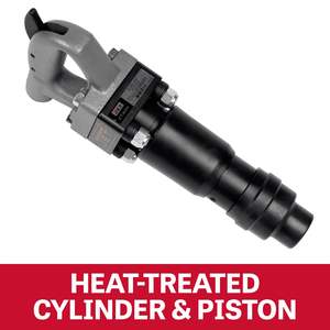 Martillo Perforador Neumático de 3 Pulgadas con 4 Pernos y Vástago Redondo para Aplicaciones de Desgaste de Material - Product Image 4