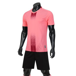 2024, diseño Retro profesional, poliéster transpirable, ropa deportiva de entrenamiento de fútbol, logotipo personalizado y nombre del equipo en uniformes - Product Image 1