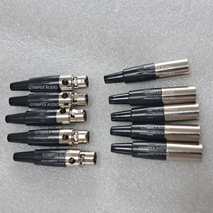 Mini nam và nữ cắm 3pin 4pin 5-pins 6-pins XLR Microphone 3 4 5 6 pin mini XLR kết nối - Product Image 6