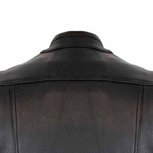 Chaleco de Invierno de Cuero Genuino para Hombre, Impermeable, Transpirable, Ajuste Cómodo, Estilo Urbano - Product Image 6