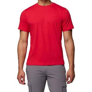 T-shirts pour hommes en coton 100% à impression numérique personnalisée, vente chaude, respirants, séchage rapide, coupe ample, longueur standard, taille adulte, grande taille - Product Image 1