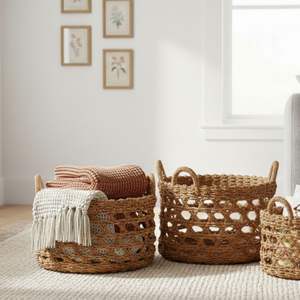 Cesta de Argana, Artesanía en Pasto Marino - Product Image 3