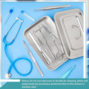 Caja de Almacenamiento para Instrumentos Clínicos, Diseño Compacto para un Fácil Manejo y Organización, Caja para Instrumentos de Grado Médico - Product Image 3