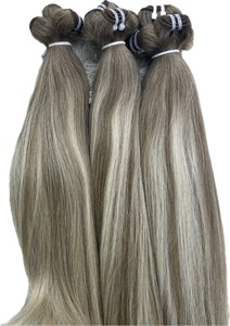 Meilleure vente 100% cheveux humains vierges trame de haute qualité cheveux naturels droits grand stock cheveux bruts vietnamiens couleur piano - Product Image 5