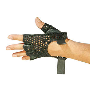 Gants d'haltérophilie en cuir véritable - Product Image 2