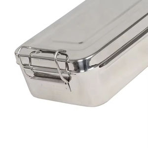 Caja de instrumentos de herramientas médicas de acero inoxidable profesional Caja de instrumentos quirúrgicos de acero inoxidable de la mejor calidad en MOQ bajo - Product Image 3
