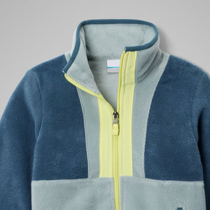 Sweat-shirt confortable et respirant pour garçons, design à blocs de couleur, avec poches zippées, col montant, manches longues, prix d'usine - Product Image 2