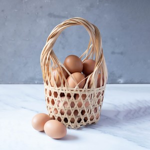 Récipients d'emballage durables pour œufs de poule paniers en bambou naturel panier à œufs le moins cher marque privée personnalisée accepter - Product Image 6