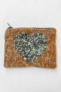 Porte-monnaie de mode avec perles et filetage - Product Image 1