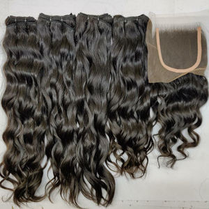 ชุดต่อผมหยักศก100% ดึงคู่ผมชาวอินเดีย - Product Image 2