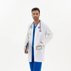 New Outfit Women's Nursing Scrub Spandex High Quality Set Slim Fit Scrubs Joggers Nurse Uniform For Hospital Woven - Product Image 1