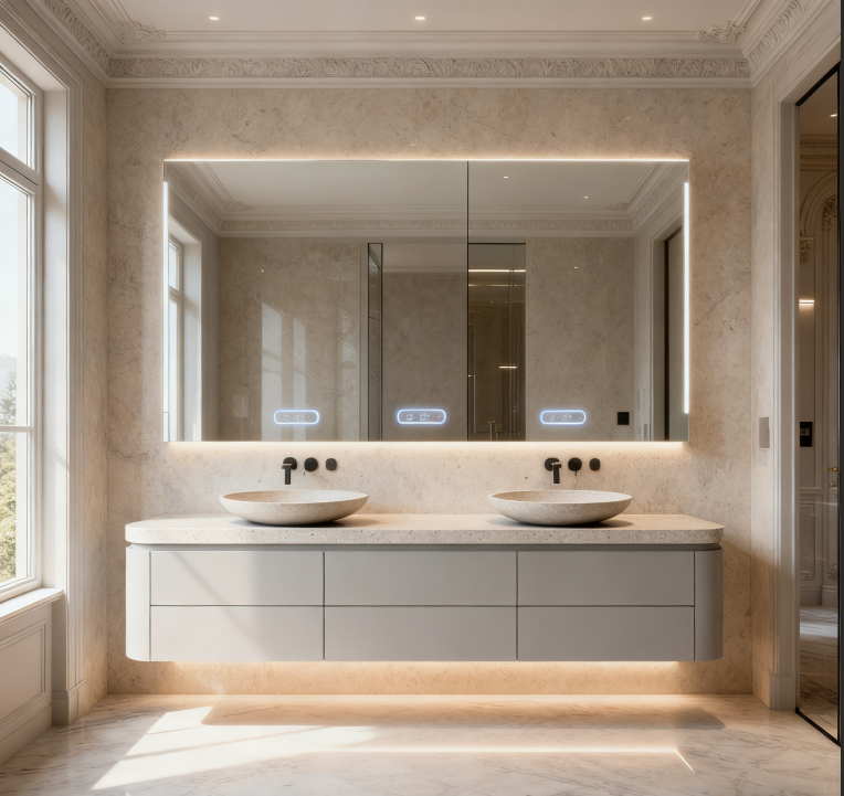 Small Bathroom Vanity Cabinet for Compact