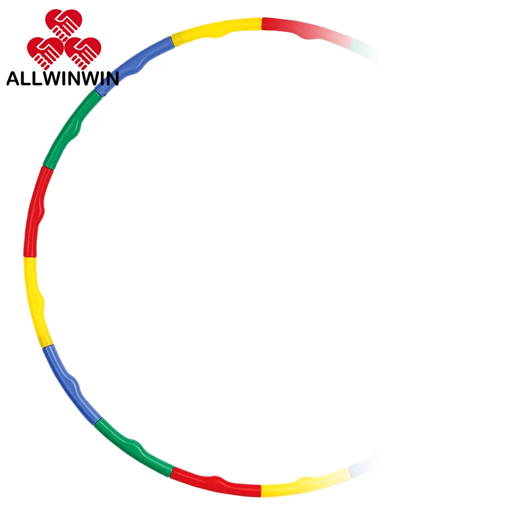 ALLWINWIN HLH26 Huula Hoop - Wave 12 Abschnitte 80cm Gymnastik reduzieren