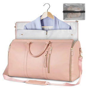 Original Large Weekend <b>Carry</b>-<b>on</b> Luggage Duffel <b>Bags</b> for Women Genuine Leather Travel <b>Bags</b> - Product Image 1